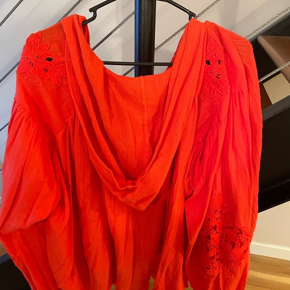 Free People Hooded Blouse - Picture 2 of 4